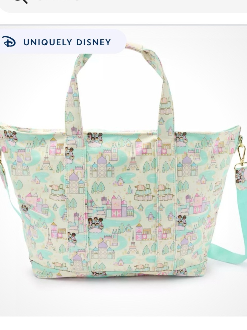 Disney it's a small world Tote Bag by Stoney Clover Lane